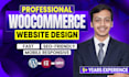 build a  wordpress woocommerce website