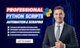 web scraping python automation data extraction scripts