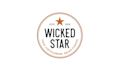design elegant splendid wicked star logo