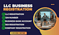 do US llc formation, company registration, ein