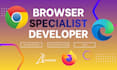 build your chrome or edge browser extension with my specialised skills