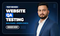do manual and automation QA testing using playwright