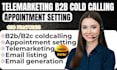 do saas cold calling, appointment setting, and warm lead generation