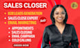 commission based sales b2b sales closer high ticket sales