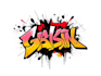 create graffiti art design for your logo or word
