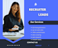 do b2b lead generation, recruiter leads, and linkedin web research