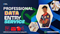 do fast and accurate typing or data entry with error free