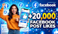 safe facebook post likes with no bots