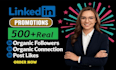 grow your linkedin company page to gain 500 followers fast