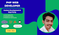 fix PHP, laravel and codeigniter bugs and custom development