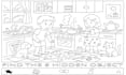 create a unique find the hidden object picture