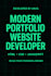 build a personal portfolio website HTML CSS and javascript