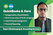 do bookkeeping, cleanup and catchup in quickbooks online