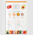 create a creative premium custom restaurant menu design