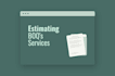 do estimates and material takeoffs