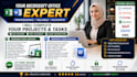 do your microsoft excel ,ms word assignments, projects and modules urgently