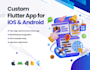 build your flutter mobile app for ios and android
