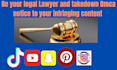 remove infringing, defaming, harassing, negative, copyright, leaked, dmca post