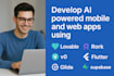 develop ai powered mobile and web apps with rork ai, lovable v0 base44 supabase