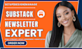 substack account setup substack newsletter design substack manage substack post