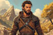 create a concept art and character design