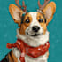 draw your christmas pet portrait