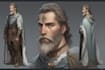 design character concept art and character illustration