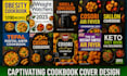 create professional cookbook recipe book layout cover kdp design printable pdf
