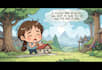 do children book illustrations, comic illustrations