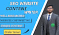 write website SEO content and copy that converts
