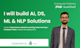 build data science machine learning and nlp solutions in python