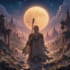 create fantasy landscape illustration
