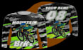 design high quality super bike jersey logo