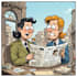 front page wit sharp newspaper cartoon illustrations