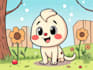 draw a cute and funny cartoon illustration