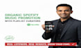 do organic spotify music promotion with playlist curators