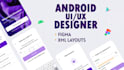 build android apps in android studio, firebase, XML layout and playstore upload