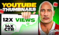 design catchy youtube thumbnail that boost ctr