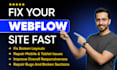 fix clone urgent webflow issues, mobile bugs, layout errors in 24 hours