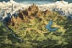 do fantasy map illustration