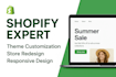 customize shopify theme, redesign store and boost conversions