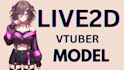 design and rig live 2d vtuber model for stream