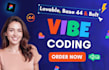 build your web app, saas or mvp with vibe coding ai lovable, replit, claude code