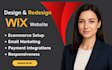 do wix website design, redesign wix website, website development