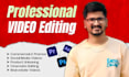 do professional video editing