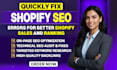 fix quickly shopify SEO errors for shopify sales and traffic
