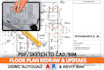 do rapid redline markups and floor plan redraws in cad or revit