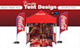design canopy tent feather flag, table cover  backdrop banner