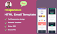 design and code responsive HTML email template