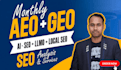 do complete monthly website aeo, GEO, seo